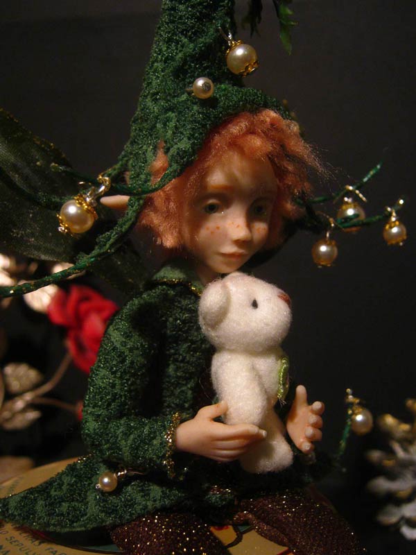 Ooak Posable Fairy Tale Noel e Orsetto